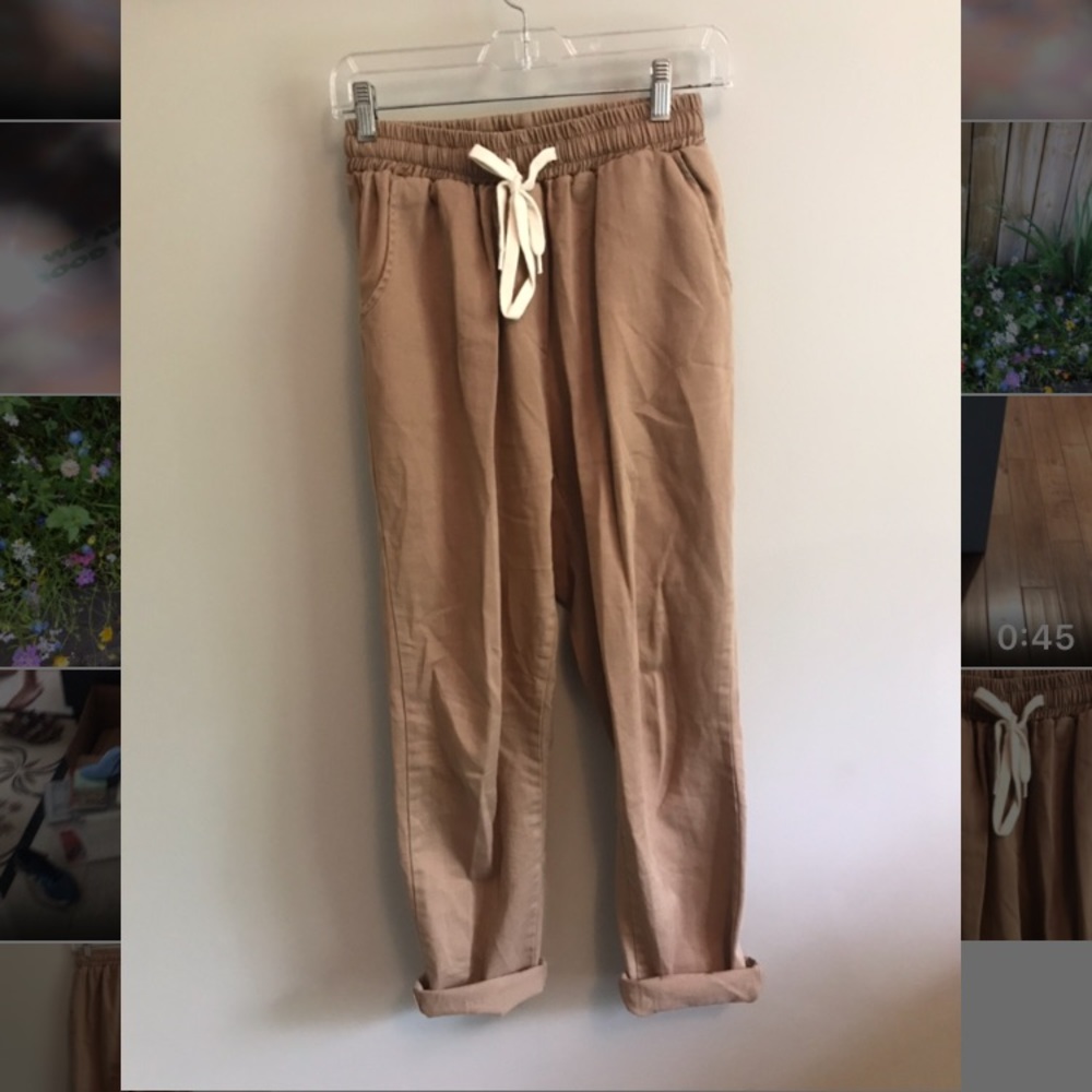 Brown trousers